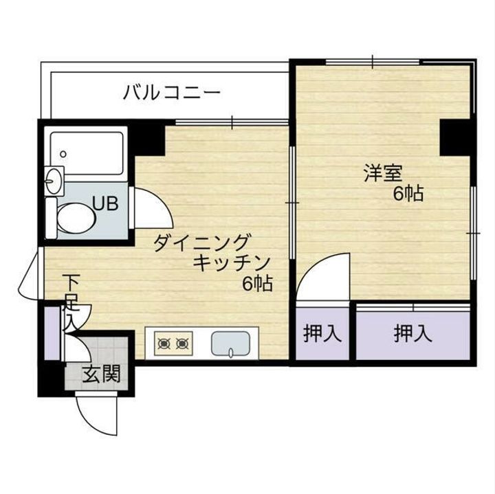 ブルーガード駿河の間取り