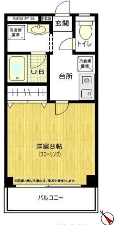 代々木メゾンエイトの間取り