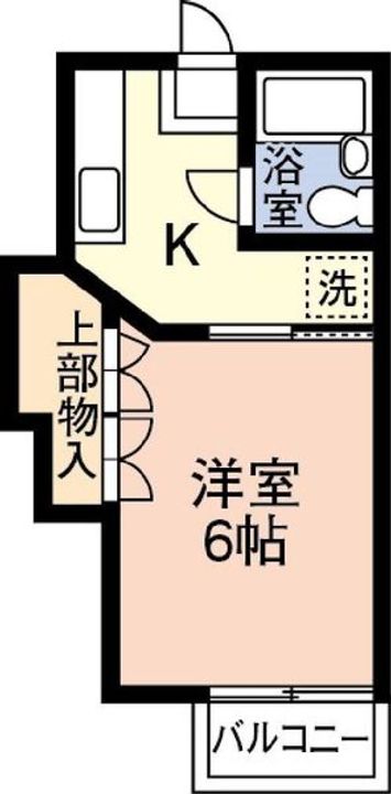 ハイツ稲穂の間取り
