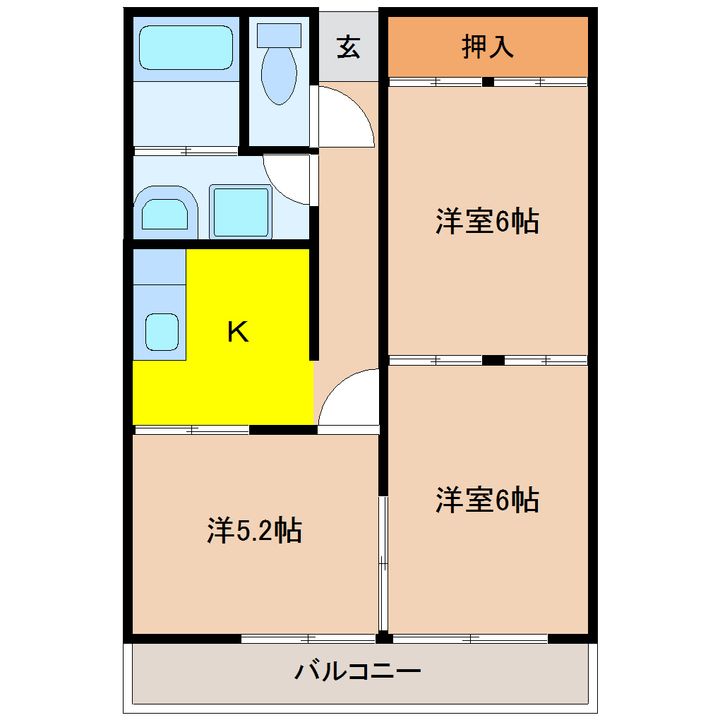 コーポレーション桜井の間取り