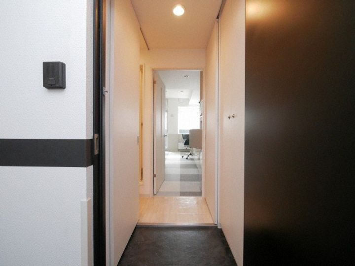 ラヴィータ410の玄関