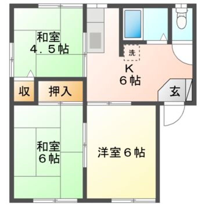 リバーハウスの間取り