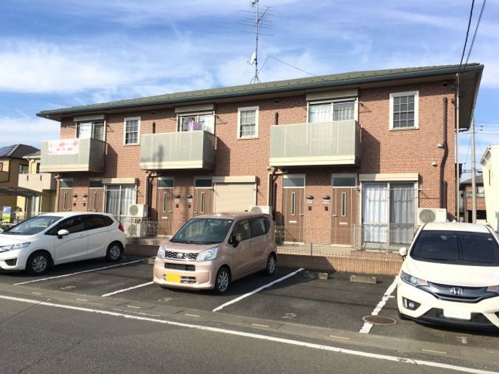 埼玉県坂戸市にっさい花みず木4(アパート)の賃貸物件の外観