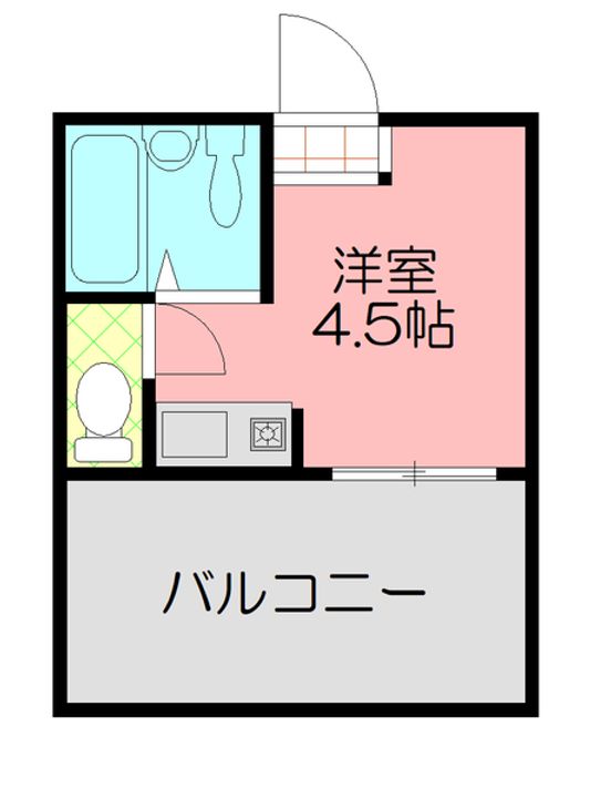 グリーンハイツの間取り