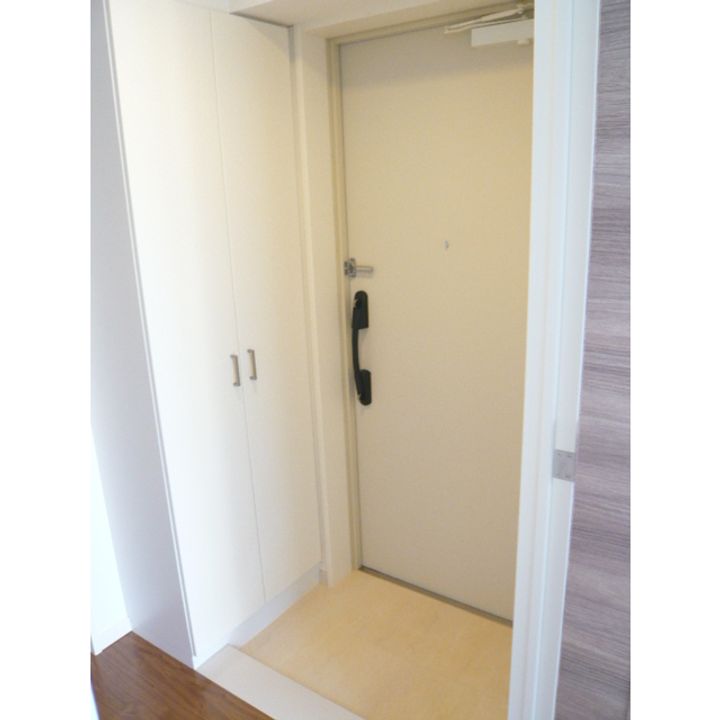 東京都港区高輪4(マンション)の賃貸物件の玄関