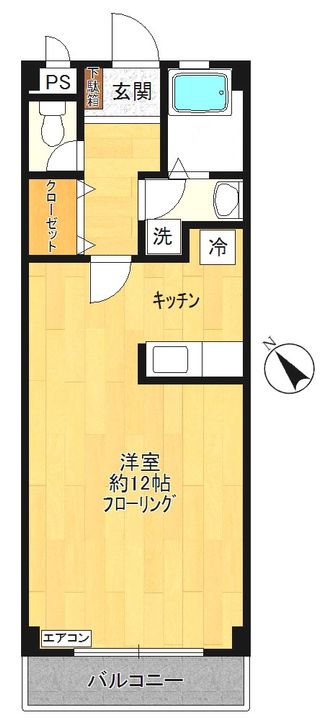 The developing placeの間取り