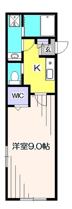 東京都西東京市下保谷5(アパート)の賃貸物件の間取り