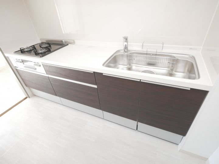 北海道札幌市中央区南十三条西1(マンション)の賃貸物件のキッチン