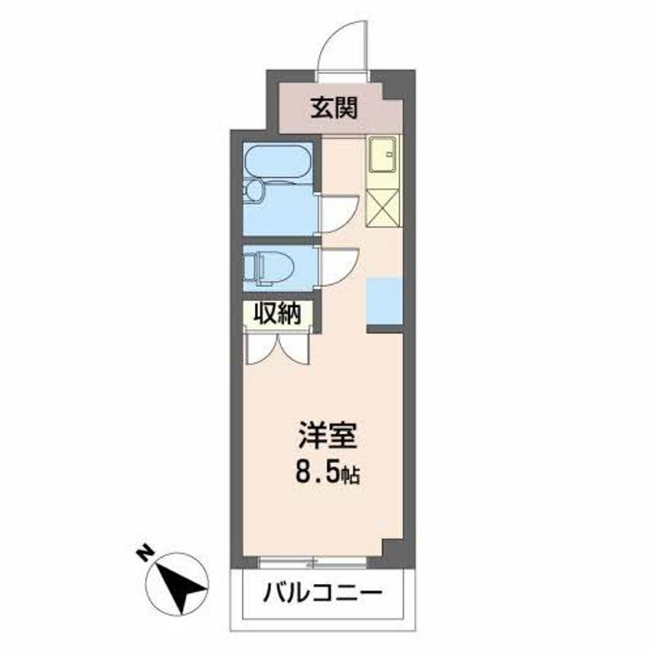 ジョイフル江島の間取り