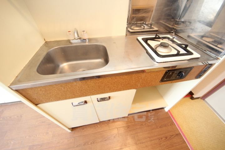 奈良県奈良市西大寺芝町1(マンション)の賃貸物件のキッチン