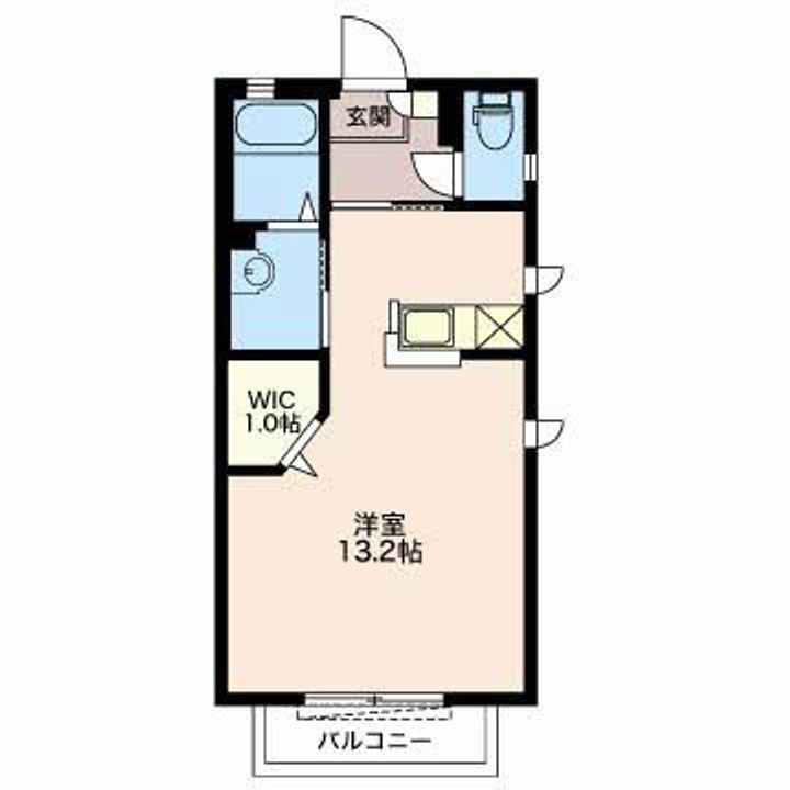 アイパティオS Cの間取り