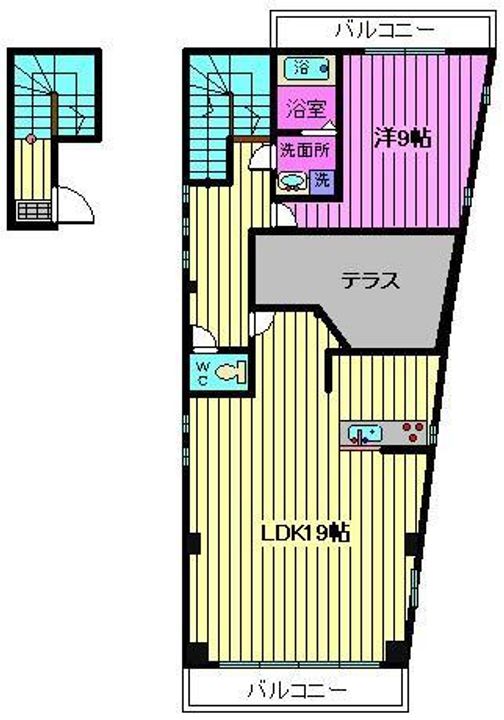 埼玉県さいたま市南区文蔵5(マンション)の賃貸物件の間取り