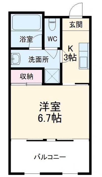 63ビルの間取り