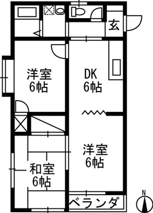 ドリームエリアEの間取り