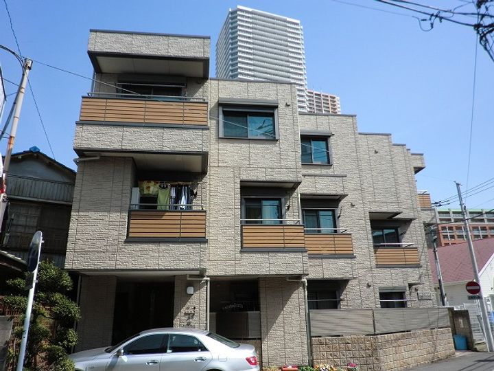 神奈川県川崎市中原区市ノ坪(マンション)の賃貸物件の外観