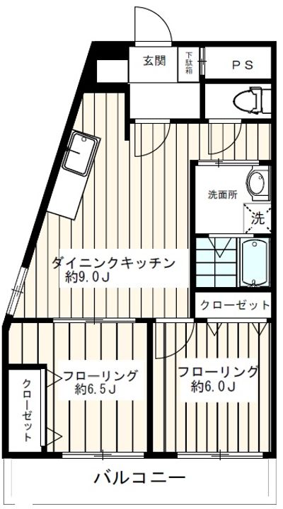 アビタシオン落合の間取り