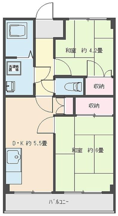 グリーンハイム城山の間取り