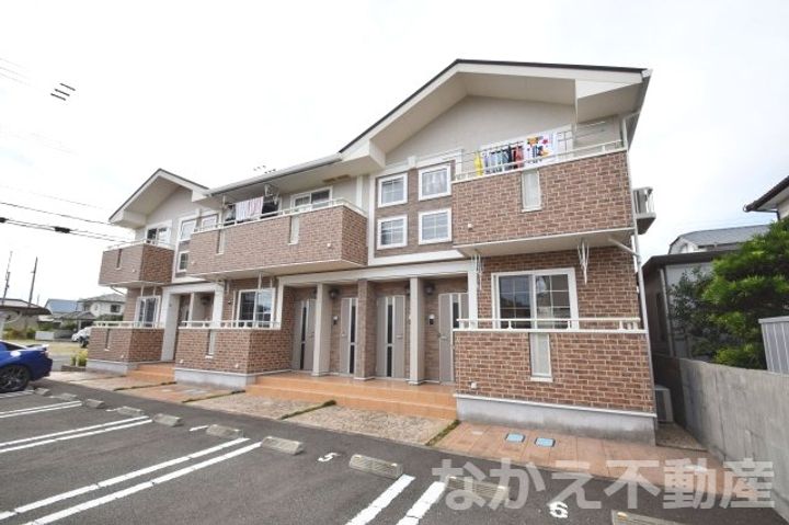 徳島県小松島市間新田町字ヤケ木(アパート)の賃貸物件の外観