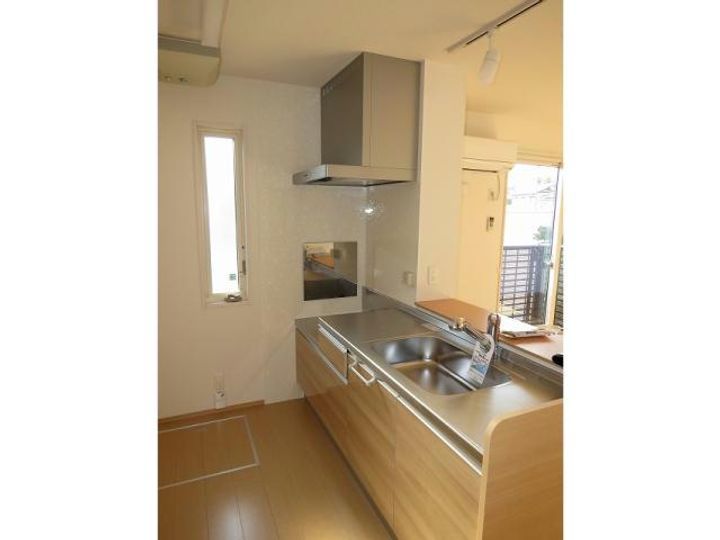 岡山県浅口市鴨方町鴨方(アパート)の賃貸物件のキッチン