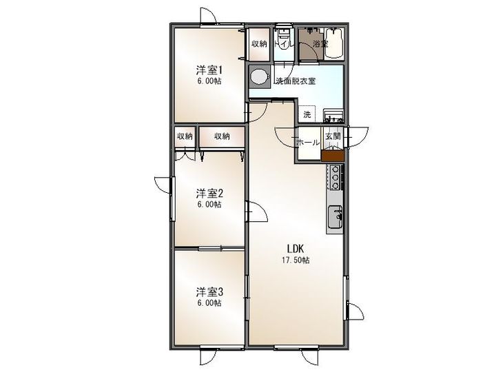 ハイツレガードの間取り