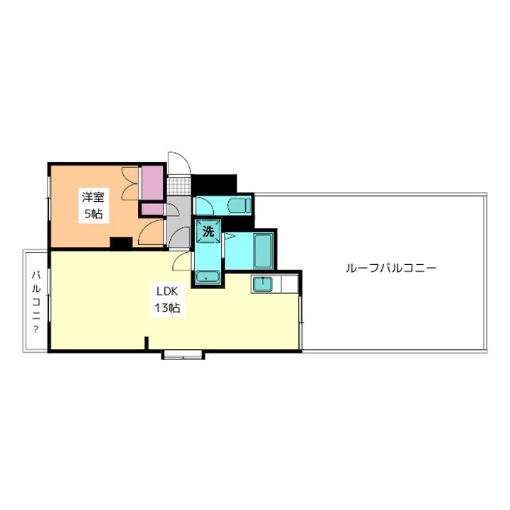 ラ・プラージュIIの間取り