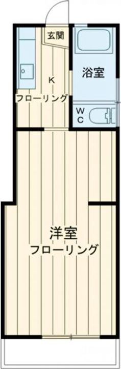 武蔵野マンションの間取り