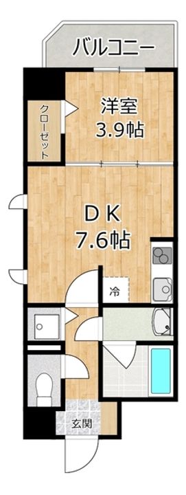 幸court tsukamotoの間取り