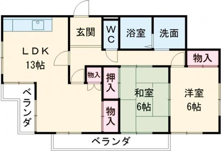 Mハイツ佐藤の間取り