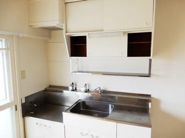 ビレッジハウス中川原2号棟のキッチン