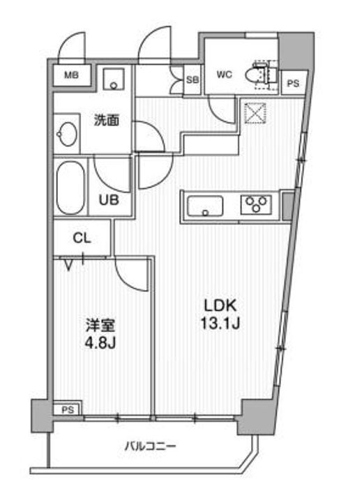 ミリアレジデンス上池袋IIの間取り