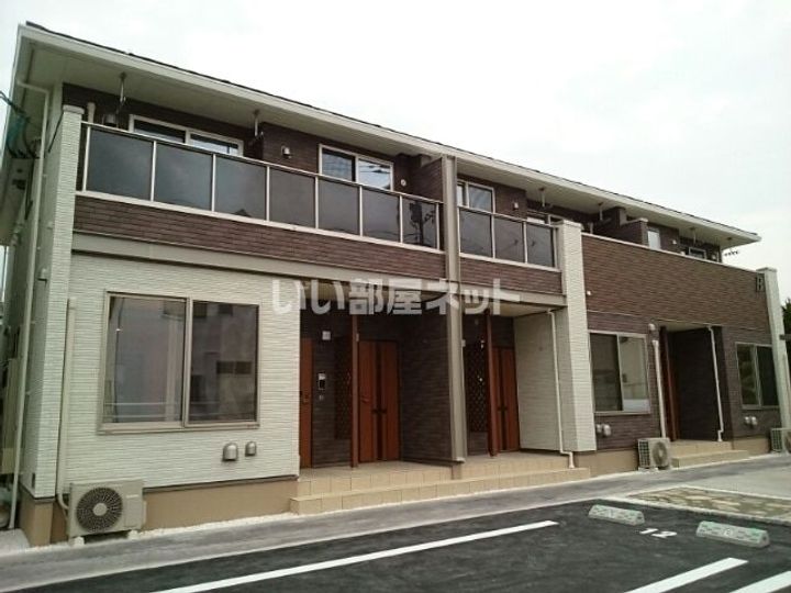 岡山県井原市西江原町(アパート)の賃貸物件の外観