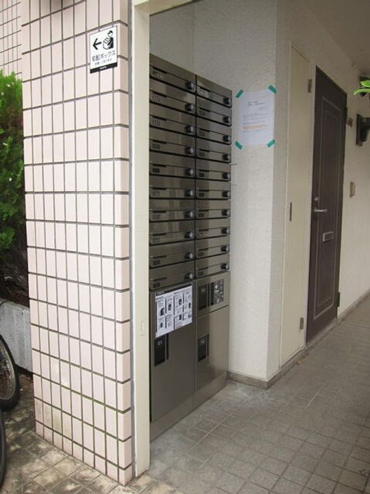 ベルハイム成増の玄関