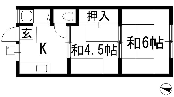 桜レジデンスの間取り