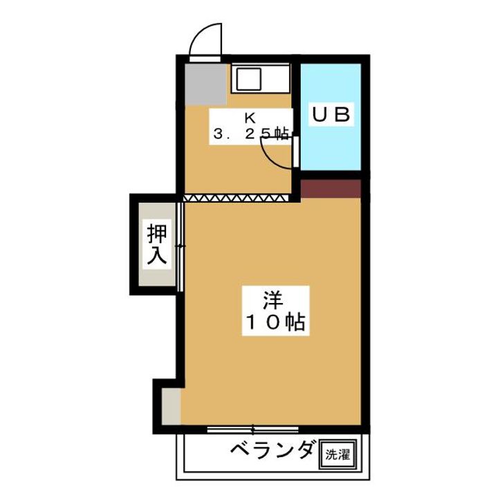 横山ビルの間取り