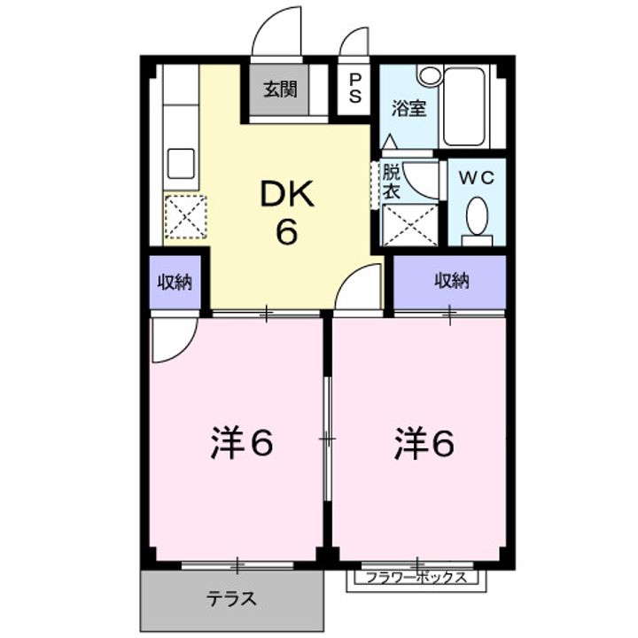 アーバン稲葉の間取り