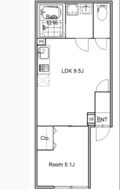 ロータスコート目黒不動前の間取り