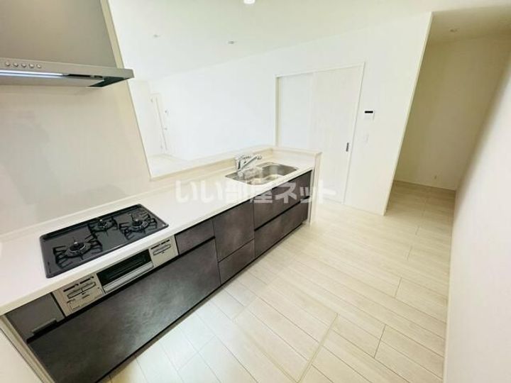 栃木県下野市石橋(一戸建)の賃貸物件のキッチン