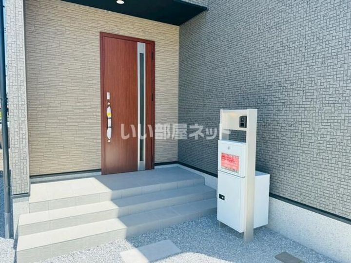 栃木県下野市石橋(一戸建)の賃貸物件の玄関