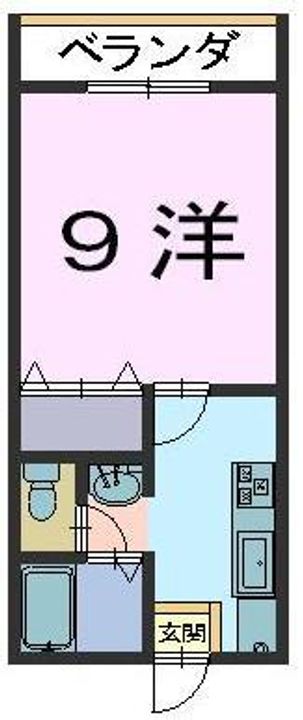 フロンティア南手城の間取り