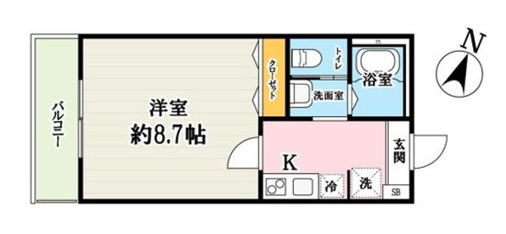(仮称)キャメル入曽5の間取り