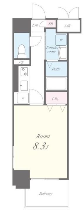 ランエージ新御徒町の間取り