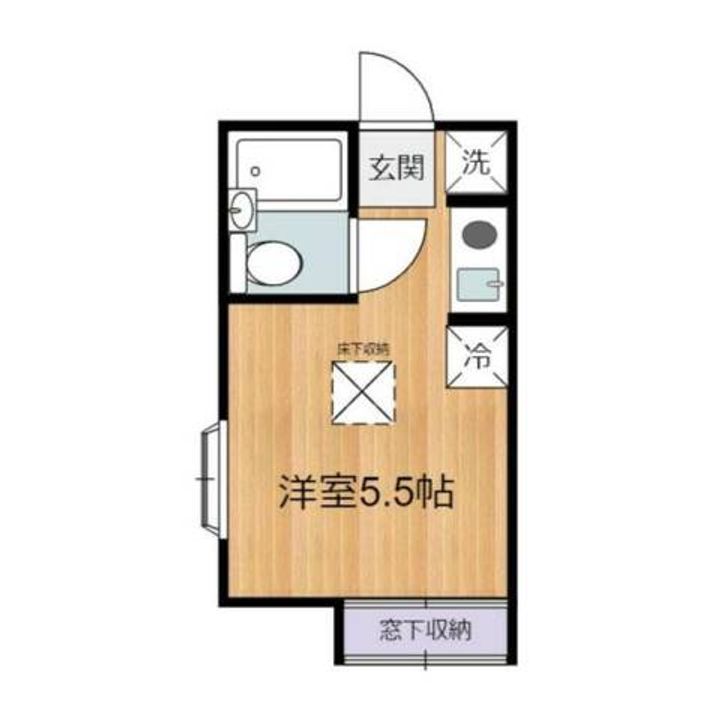キャナール壱番館の間取り