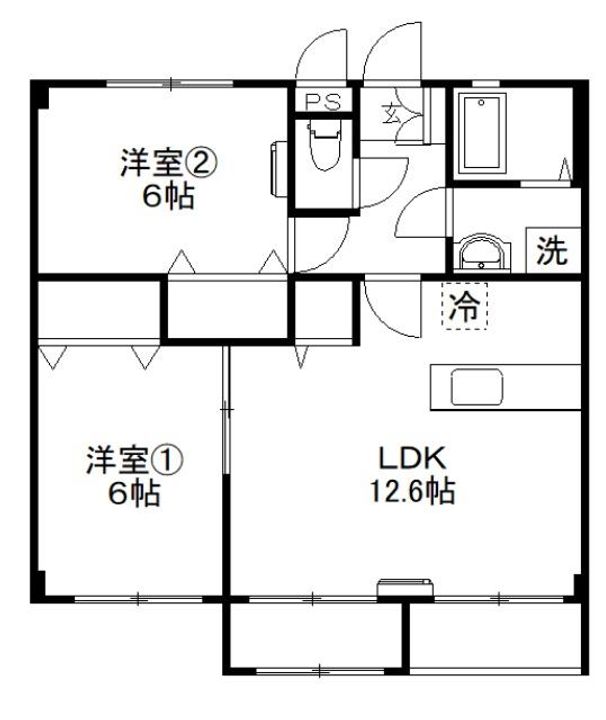 ロムルス平面の間取り