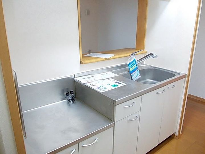 茨城県水戸市見川2(マンション)の賃貸物件のキッチン
