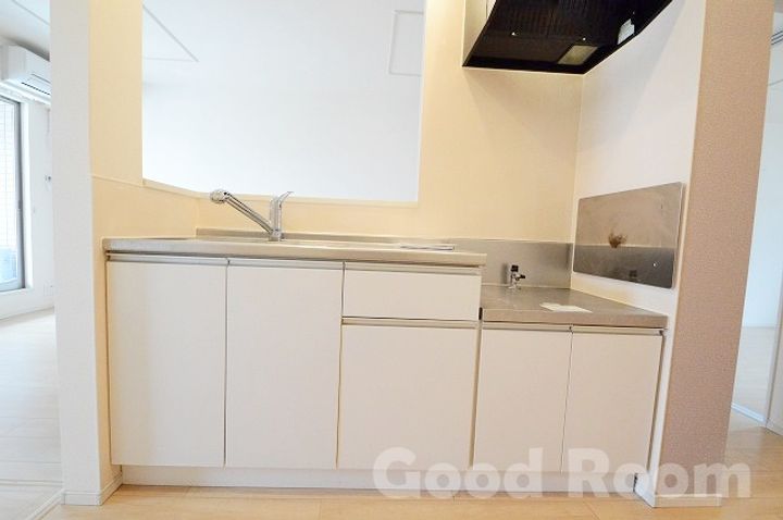 徳島県徳島市八万町川南(アパート)の賃貸物件のキッチン