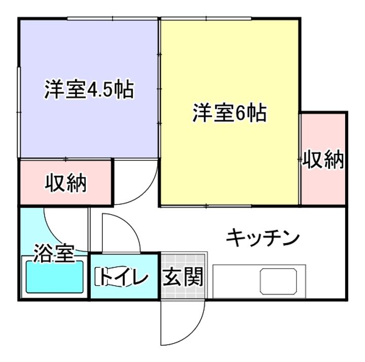 小見川ベース・Bの間取り