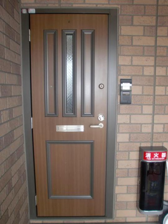 グランドソレーユの玄関