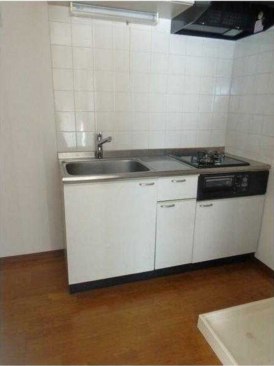 神奈川県横浜市港北区日吉4(アパート)の賃貸物件のキッチン