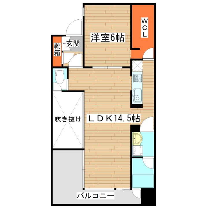 フラッツ・ジャスミンの間取り