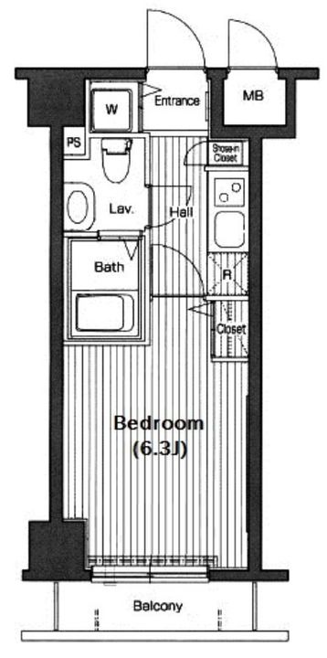 グランド・ガーラ高輪の間取り